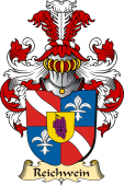 v.23 Coat of Family Arms from Germany for Reichwein