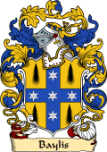 English or Welsh Family Coat of Arms (v.23) for Baylis (London)