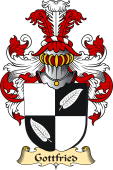 v.23 Coat of Family Arms from Germany for Gottfried