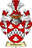 Welsh Family Coat of Arms (v.23) for Milborne (of Herefordshire)