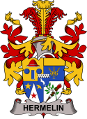 Swedish Coat of Arms for Hermelin