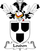 Coat of Arms from Scotland for Loudon or Loudoun