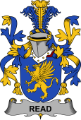 Irish Coat of Arms for Read