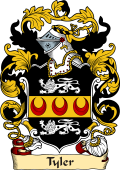 English or Welsh Family Coat of Arms (v.23) for Tyler (Herefordshire, 1559)