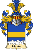 French Family Coat of Arms (v.23) for Marin