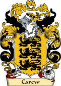 English or Welsh Family Coat of Arms (v.23) for Carew