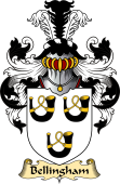 English Coat of Arms (v.23) for the family Bellingham II