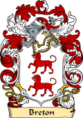 English or Welsh Family Coat of Arms (v.23) for Breton