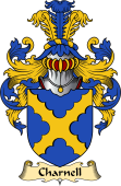 English Coat of Arms (v.23) for the family Charnell