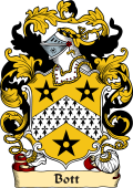 English or Welsh Family Coat of Arms (v.23) for Bott (Staffordshire)