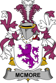 Irish Coat of Arms for McMore or More