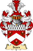 English Coat of Arms (v.23) for the family Sears or Sayer