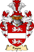 English Coat of Arms (v.23) for the family Payne