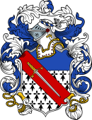 English or Welsh Coat of Arms for Gladwin (Stubbing and Tupton)