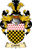 English Coat of Arms (v.23) for the family Colshil