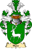 Welsh Family Coat of Arms (v.23) for Huw (AP LLYWELYN AP MAREDUDD)