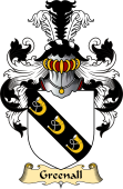 English Coat of Arms (v.23) for the family Greenall