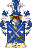 French Family Coat of Arms (v.23) for Caillot