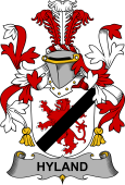 Irish Coat of Arms for Hyland or O'Hyland
