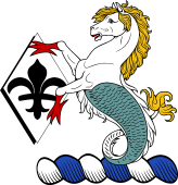 Family crest from Ireland for Coyne (1663)