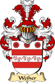v.23 Coat of Family Arms from Germany for Weiher