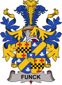 Swedish Coat of Arms for Funck