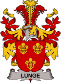 Coat of arms used by the Danish family Lunge