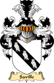 English Coat of Arms (v.23) for the family Saville