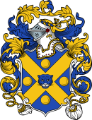 English or Welsh Coat of Arms for Jefferson (London, and Rippon, Yorkshire)