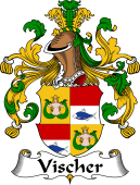 German Wappen Coat of Arms for Vischer