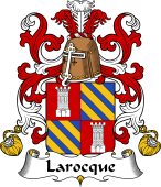 Coat of Arms from France for Larocque