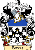 English or Welsh Family Coat of Arms (v.23) for Pardoe (Hants)