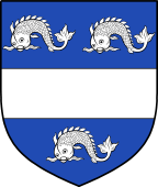 English Family Shield for Barnard I