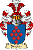 v.23 Coat of Family Arms from Germany for Drebber