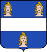 French Family Shield for Legendre (Gendre (le)