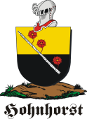 German shield on a mount for Hohnhorst