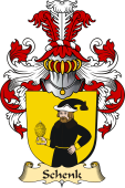 v.23 Coat of Family Arms from Germany for Schenk