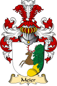 v.23 Coat of Family Arms from Germany for Meier
