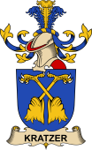 Republic of Austria Coat of Arms for Kratzer