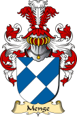 v.23 Coat of Family Arms from Germany for Menge