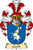 v.23 Coat of Family Arms from Germany for Lerch