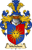 English Coat of Arms (v.23) for the family Michelson