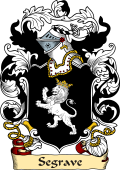 English or Welsh Family Coat of Arms (v.23) for Segrave (Lincolnshire and Leicestershire)