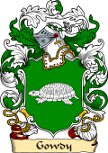 English or Welsh Family Coat of Arms (v.23) for Gowdy (or Gowdie Ref Berry)
