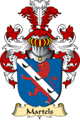 v.23 Coat of Family Arms from Germany for Martels
