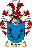 v.23 Coat of Family Arms from Germany for Haiden