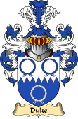 English Coat of Arms (v.23) for the family Duke