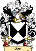 English or Welsh Family Coat of Arms (v.23) for Gott (Sussex, and London)