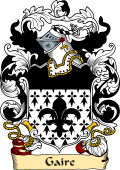 English or Welsh Family Coat of Arms (v.23) for Gaire (London, 1647)