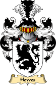 English Coat of Arms (v.23) for the family Hewes or Hues
